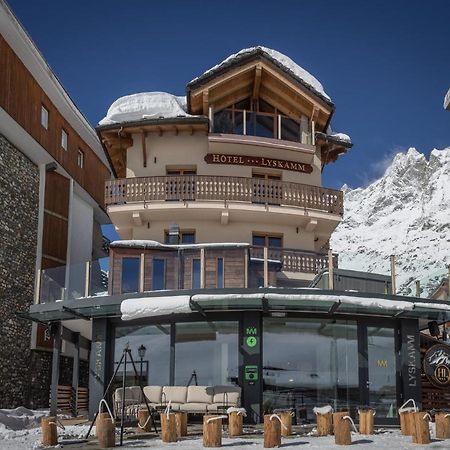 Hotel Lyskamm เบรยล์-แชร์วิเนีย ภายนอก รูปภาพ